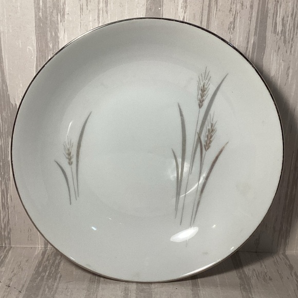 Platinum Wheat Fine China Japan 2 Elegant White 7.5” Bowls - Picture 2 of 5